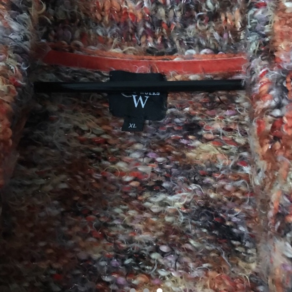 Oversized Colorful Cardigan - Picture 3 of 3